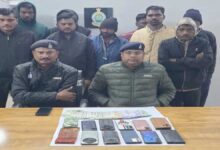मरवाही पुलिस ने जुआरियों पर बड़ी कार्रवाई, 11 गिरफ्तार और 4.52 लाख जब्त