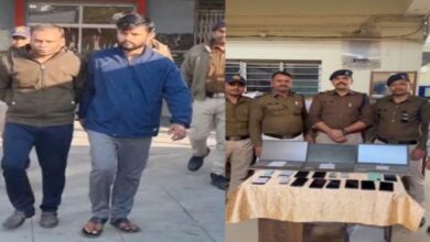 पुलिस ने ऑनलाइन सट्टा खेलाने वाले दो आरोपियों को गिरफ्तार किया