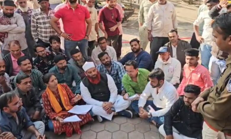 MP खंडवा 227 फर्जी आपत्तियों पर कांग्रेस ने जताया विरोध