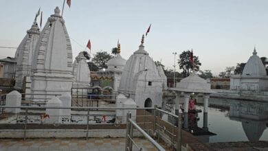 अमरकंटक में श्रद्धा की अनोखी परंपरा पत्थरों से बनते हैं सपनों के घर