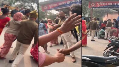 थाना परिसर में विवाद का वीडियो वायरल, इंदौर पुलिस की कार्रवाई पर उठे सवाल