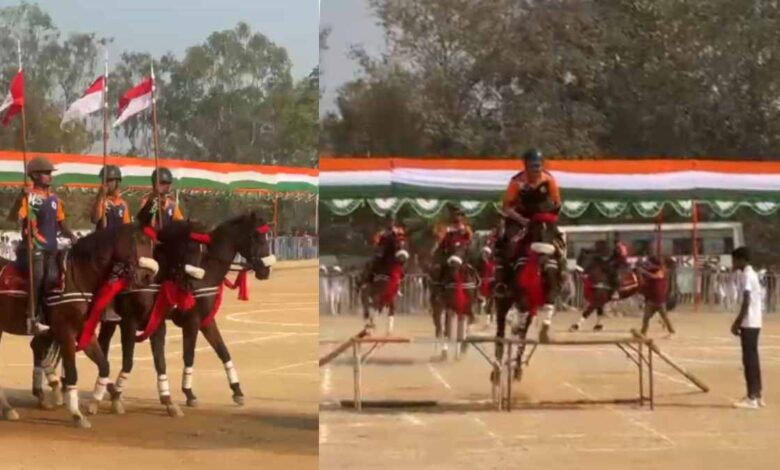 हॉर्स राइडिंग स्टंट के साथ कांकेर में मनाया जाएगा गणतंत्र दिवस हॉर्स राइडिंग स्टंट के साथ कांकेर में मनाया जाएगा गणतंत्र दिवस