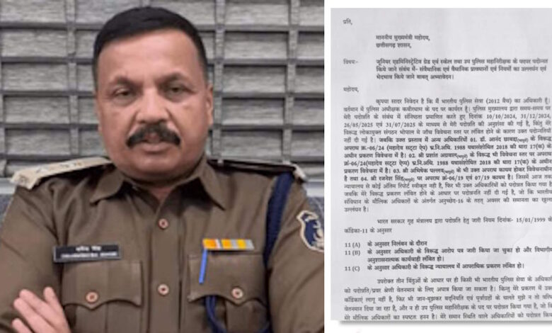 IPS अफसर की पदोन्नति रोके जाने पर उठे सवाल IPS अफसर की पदोन्नति रोके जाने पर उठे सवाल