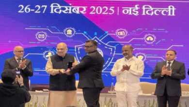 छत्तीसगढ़ के ईओडब्ल्यू–एसीबी प्रमुख को केंद्रीय गृह मंत्री ने किया सम्मानित छत्तीसगढ़ के ईओडब्ल्यू–एसीबी प्रमुख को केंद्रीय गृह मंत्री ने किया सम्मानित