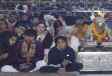 महिला क्रिकेट टीम की खिलाड़ी क्रांति गौड़ ने उज्जैन के महाकालेश्वर मंदिर में दर्शन किए