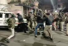 जैन समाज और स्थानीय व्यक्तियों के बीच झगड़े में पुलिस हस्तक्षेप