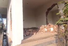 बसंत बिहार कॉलोनी में अतिक्रमण हटाने पर 15 घर तोड़े