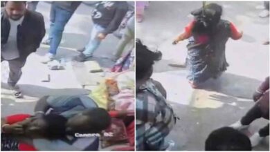 हरसिद्धि मंदिर के सामने महिला से मारपीट, तीन आरोपी गिरफ्तार