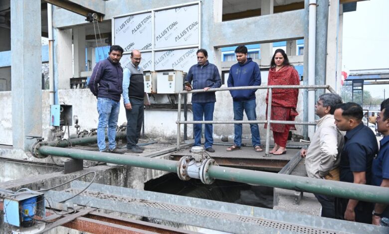राजेश मूणत ने लिया विकास कार्यों का जायजा, खारून नदी प्रदूषण पर चेतावनी