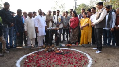 वार्ड 36, 37, 38 में लोक निर्माण विभाग और नगर निगम के माध्यम से 3 करोड़ के विकास कार्य का हुआ भूमिपूजन