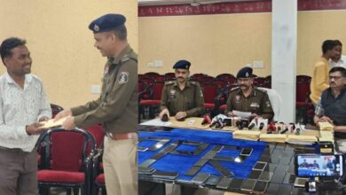 गुम हुए मोबाइल फोन पाकर खिल उठे 200 मालिकों के चहरे