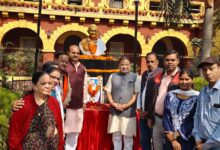 विधायक सोनी ने महात्मा गाँधी को 78 वें निर्वाण दिवस पर किया नमन