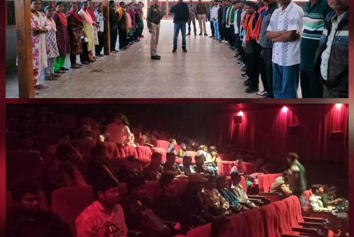 55 आत्मसमर्पित नक्सलियों ने पहली बार देखा गणतंत्र दिवस परेड व बॉर्डर-02