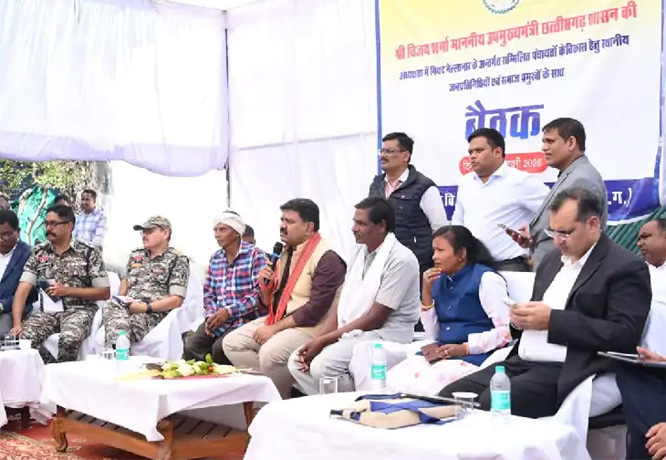 बस्तर के 5 गांवों को नक्सलमुक्त करने मांगा प्रस्ताव, विकास कार्य के लिए मिलेंगे 1-1 करोड़ – शर्मा बस्तर के 5 गांवों को नक्सलमुक्त करने मांगा प्रस्ताव, विकास कार्य के लिए मिलेंगे 1-1 करोड़ – शर्मा