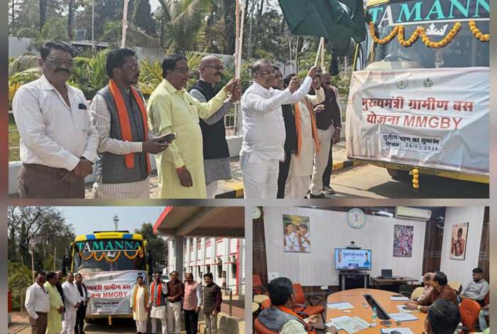 बस्तर के वनांचल में 3 नई बस सेवाएं शुरू,आसान हुई दुर्गम राहें