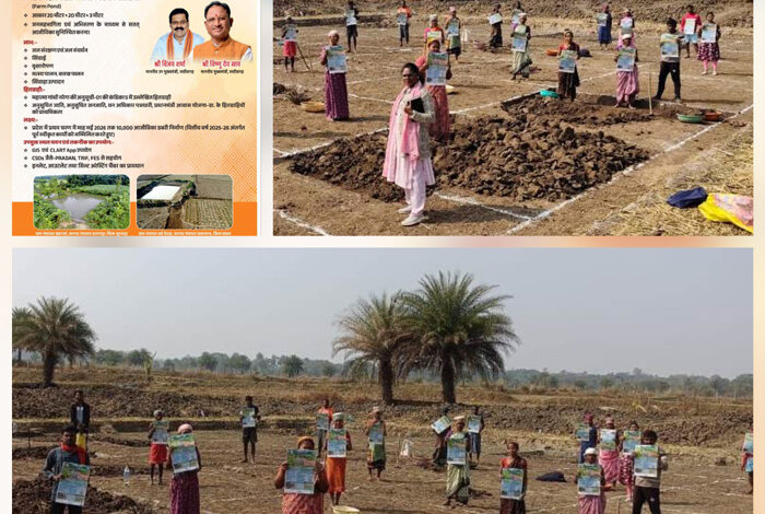 मोर गांव-मोर पानी के तहत 436 आजीविका डबरियां के निर्माण का लक्ष्य, 255 की मिली स्वीकृति