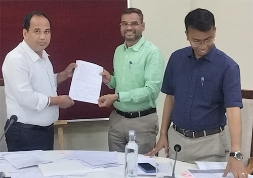 मानवता की सेवा के लिए रेडक्रॉस सोसाइटी से जुड़ने का आह्वान, डिप्टी कलेक्टर किण्डो बने सदस्य