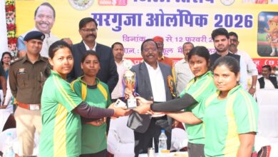 खेल प्रतिभाओं को निखारने का सशक्त माध्यम बनी सरगुजा ओलंपिक: मंत्री नेताम