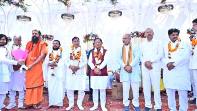 मुख्यमंत्री ने विशाल सतनाम सद्भाव पदयात्रा का किया शुभारंभ मुख्यमंत्री ने विशाल सतनाम सद्भाव पदयात्रा का किया शुभारंभ