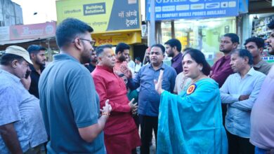 भाठागांव रोड में बार – बार होने वाले पाईप लाईन लीकेज पर महापौर मीनल ने जताई नाराजगी