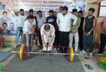 पावर स्ट्रेंथ लिफ्टिंग का विधायक सोनी ने किया उद्घाटन