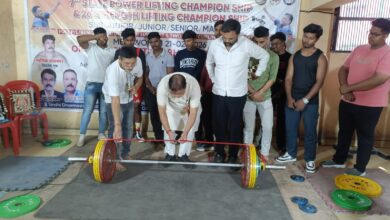 पावर स्ट्रेंथ लिफ्टिंग का विधायक सोनी ने किया उद्घाटन