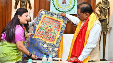 सिक्किम से अध्ययन भ्रमण पर आए पत्रकारों ने मुख्यमंत्री से की मुलाकात