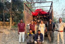 चांपा के गुप्त गोदाम पर छापा, वन विभाग ने किया खैर लकड़ी की अंतर्राज्यीय तस्करी का भंडाफोड़
