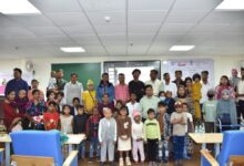 कैंसर दिवस पर एम्स में बाल कैंसर से उबर चुके बच्चों का सम्मान