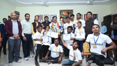 मुख्यमंत्री शर्मा से उत्कृष्ट प्रदर्शन करने वाले खिलाडिय़ों ने की सौजन्य मुलाकात