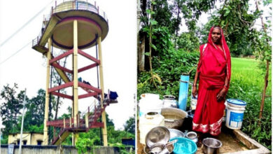 मांगामार के 522 घरों में नल कनेक्शन से पानी के लिए हैंडपंपों और कुओं पर निर्भरता खत्म