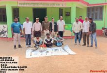 उदंती-सीतानदी टाइगर रिजर्व में 3 शिकारी गिरफ्तार