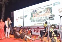 वन मंत्री कश्यप ने चित्रकोट महोत्सव के दौरान किया बस्तर हेरिटेज मैराथन के लोगो का अनावरण