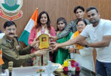 मानवाधिकार न्याय सुरक्षा संगठन की टीम ने पुलिस कमिश्नर से की मुलाकात