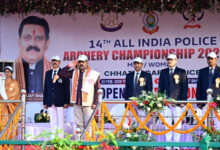 चौदहवीं अखिल भारतीय पुलिस तीरंदाजी प्रतियोगिता का उपमुख्यमंत्री शर्मा ने किया शुभारंभ