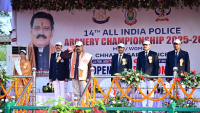 चौदहवीं अखिल भारतीय पुलिस तीरंदाजी प्रतियोगिता का उपमुख्यमंत्री शर्मा ने किया शुभारंभ चौदहवीं अखिल भारतीय पुलिस तीरंदाजी प्रतियोगिता का उपमुख्यमंत्री शर्मा ने किया शुभारंभ