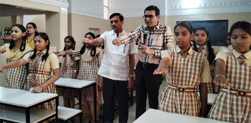 सैकड़ों बच्चों ने मोबाईल दुरुपयोग फास्टिंग की ली शपथ