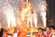 उप मुख्यमंत्री शर्मा ने छत्रपति शिवाजी के प्रतिमा का किया लोकार्पण