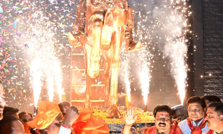 उप मुख्यमंत्री शर्मा ने छत्रपति शिवाजी के प्रतिमा का किया लोकार्पण