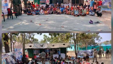 नक्सल प्रभावित तुमालपाड़ में सीआरपीएफ के मेडिकल कैंप में 172 का हुआ उपचार
