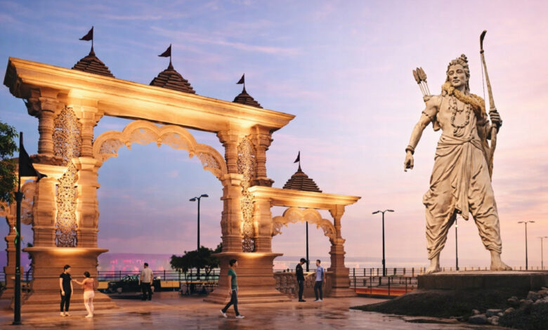 51 फीट की दिव्य वनवासी श्रीराम की प्रतिमा ग्वालियर से रवाना, चंद्रखुरी में होगी स्थापित 51 फीट की दिव्य वनवासी श्रीराम की प्रतिमा ग्वालियर से रवाना, चंद्रखुरी में होगी स्थापित