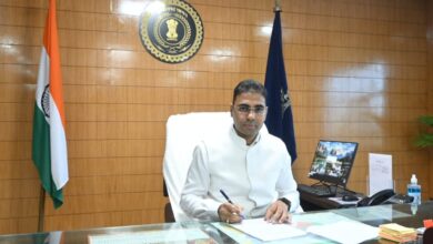 नवपदस्थ कलेक्टर कुलदीप शर्मा ने किया पदभार ग्रहण