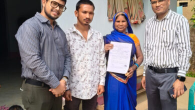 श्रम विभाग द्वारा घर पहुच दिलाया जा रहा योजना का लाभ