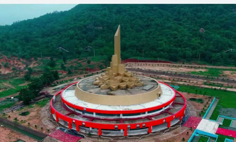 प्रसाद योजना अंतर्गत माँ बम्लेश्वरी देवी मंदिर डोंगरगढ़ का विकास परियोजना पूर्ण