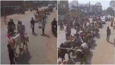 फास्ट लाइफ के बीच संस्कृति की जीत विदिशा में पारंपरिक बारात वायरल