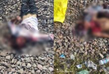 ग्वालियर में जीटी एक्सप्रेस ट्रेन हादसा 2 मजदूरों की मौत