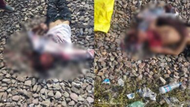 ग्वालियर में जीटी एक्सप्रेस ट्रेन हादसा 2 मजदूरों की मौत