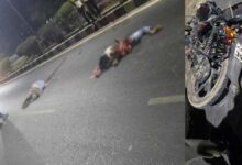 नेशनल हाईवे-53 पर बाइक और ट्रक की भिड़ंत, दोनों सवारों की मौके पर मौत