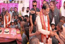 मुख्यमंत्री विष्णुदेव साय ने बालक आश्रम में मनाया 62वां जन्मदिन