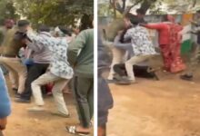 रन्नौद में वाहन चेकिंग पर विवाद: पुलिस और जाटव समाज में मारपीट, धरना प्रदर्शन